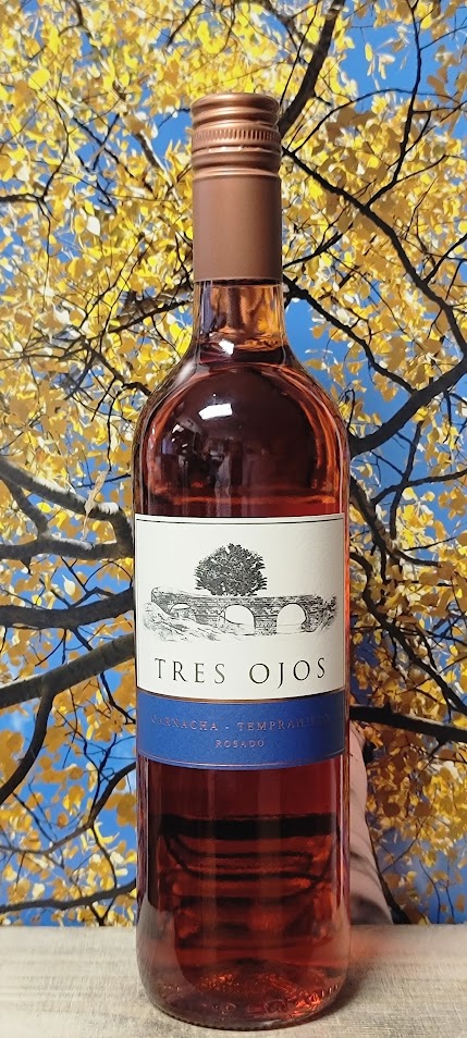 Tres ojos rosado