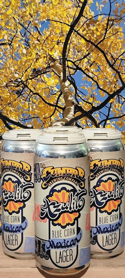 La cumbre azulito blue corn mexican lager