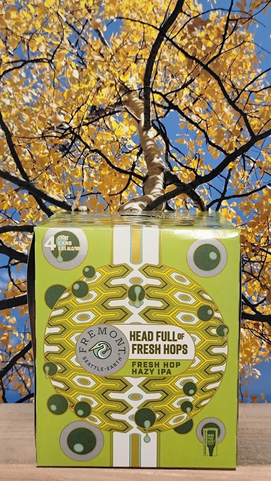 Fremont head full of fresh hops hazy ipa
