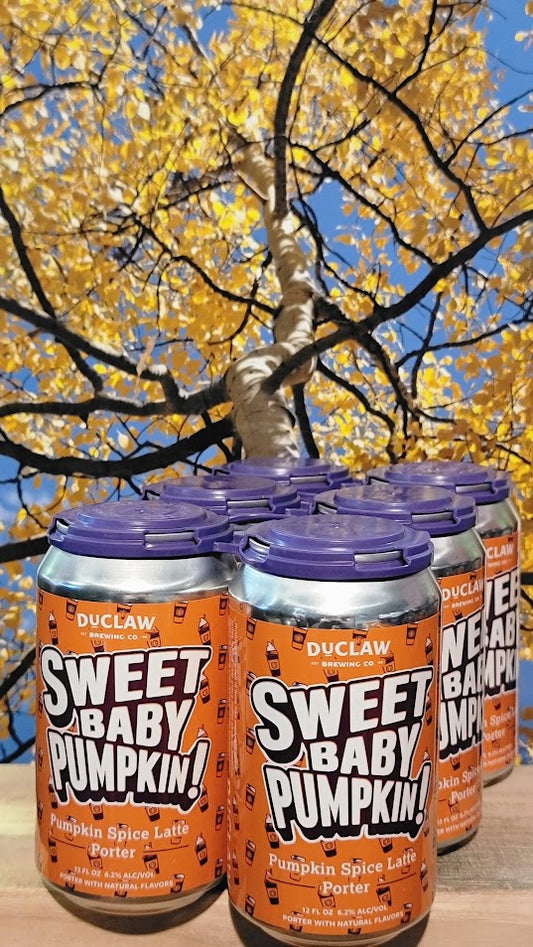 Duclaw sweet baby pumpkin spice latte ale