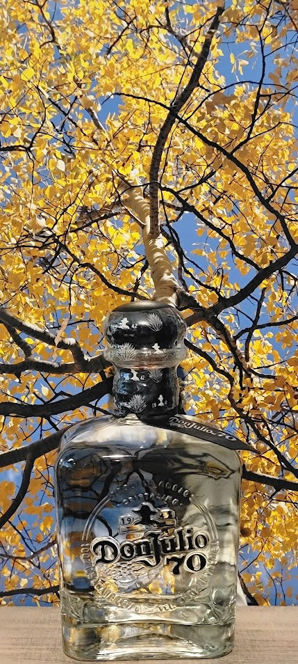 Don julio 70th crystal anejo tequila