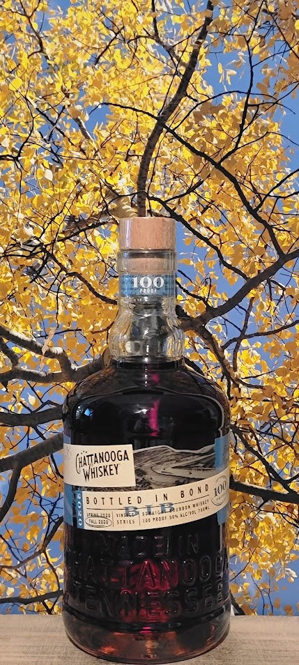 Chattanooga whiskey 100pr bottle in bond