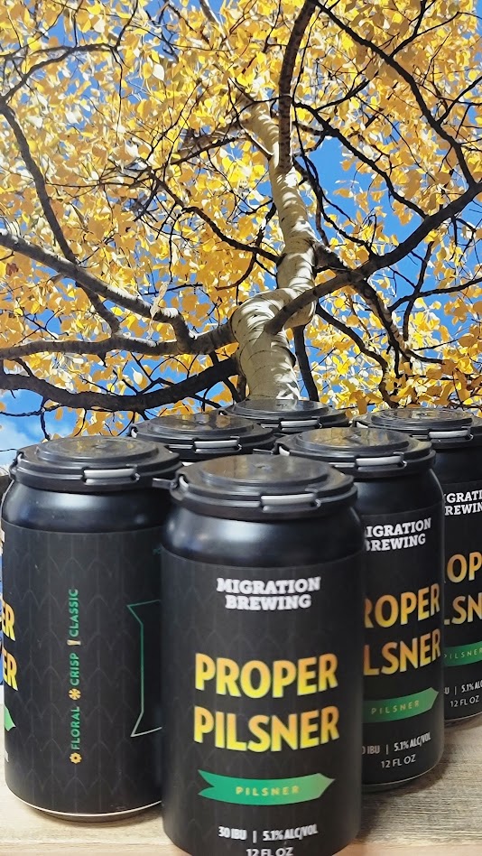 Migration brewing proper pilsner