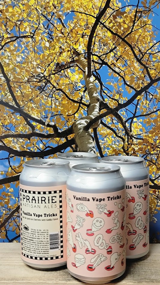 Prairie vanilla vape tricks sour ale