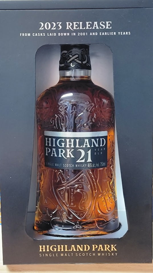 Highland park 21yr scotch