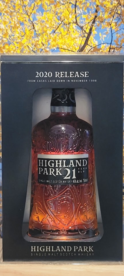 Highland park 21yr scotch