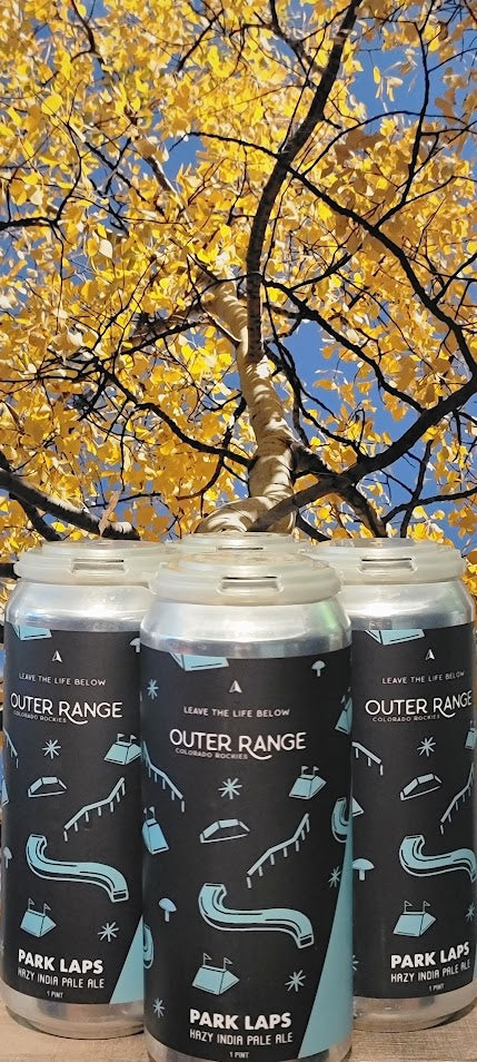 Outer range parks laps hazy ipa
