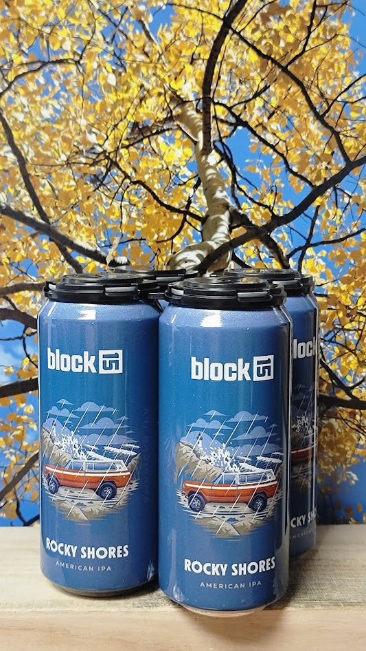 Block 15 rocky shores of american ipa