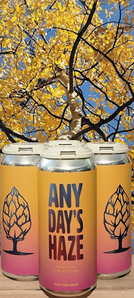 Beer tree any day's haze ipa