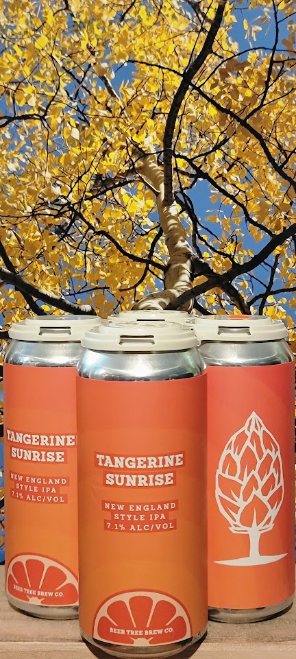 Beer tree tangerine sunreise ne ipa