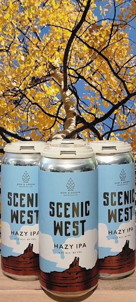 Bow & arrow scenic west hazy ipa