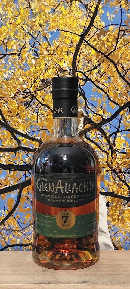 The glen allachie 7yr virgin oak series hungarian oak finish