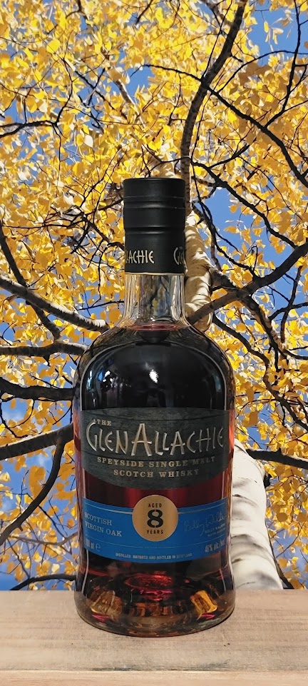 The glen allachie 8yr virgin oak series scottish oak finish