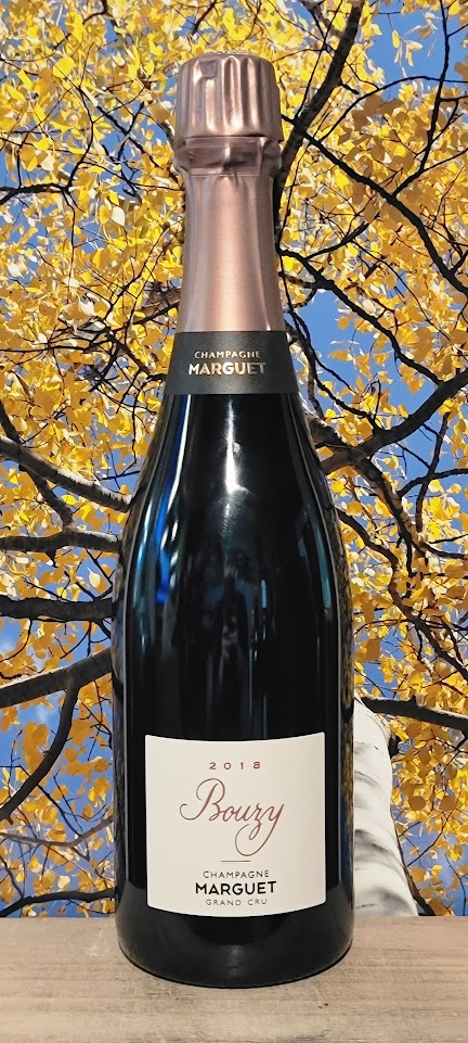 Champagne marguet bouzy rose grand cru