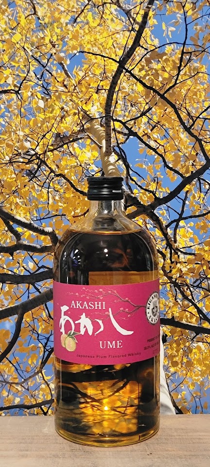Akashi ume japanese plum flavored whiskey