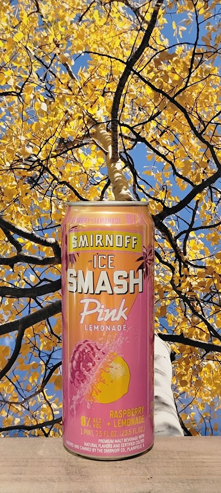Smirnoff ice smash pink lemonade