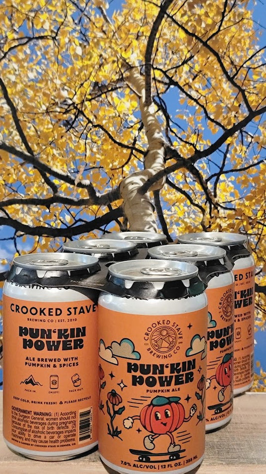 Crooked stave pun'kin power pumpkin ale