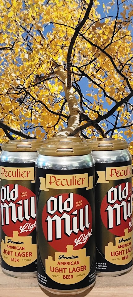 Peculier old mill light american lager