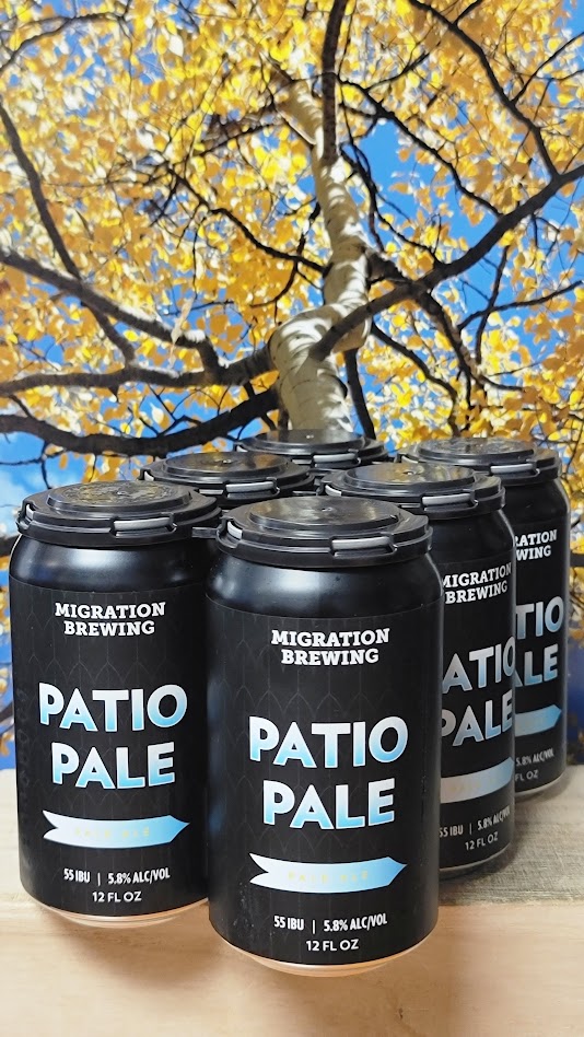 Migration brewing patio pale ale