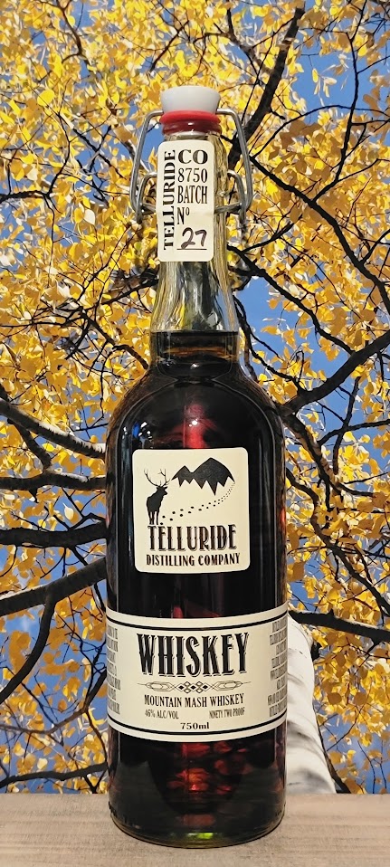 Telluride mountain mash whiskey