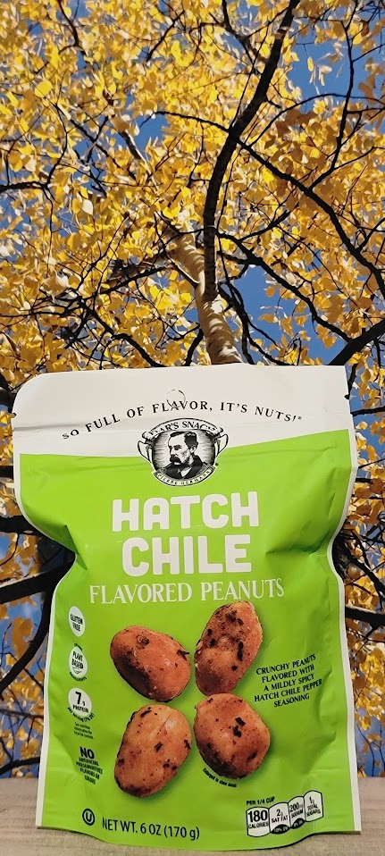 Pear's snacks hatch chile flavored peanuts