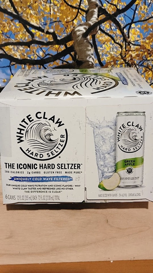 White claw green apple