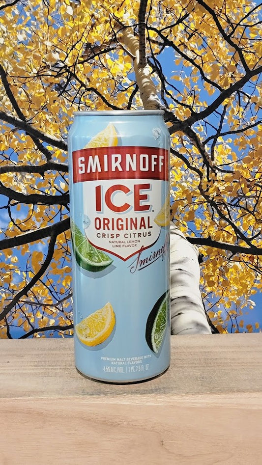 Smirnoff ice can