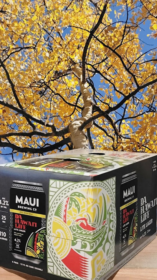 Maui brewing da hawaii life lite lager