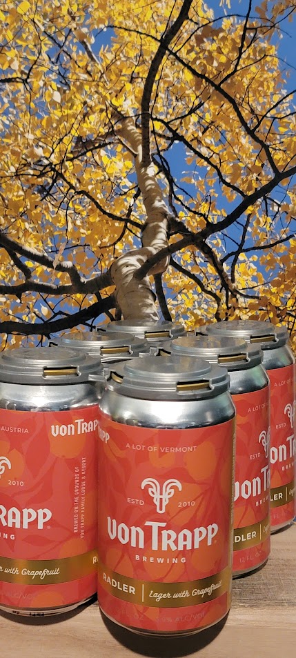 Von trapp radler lager with grapefruit