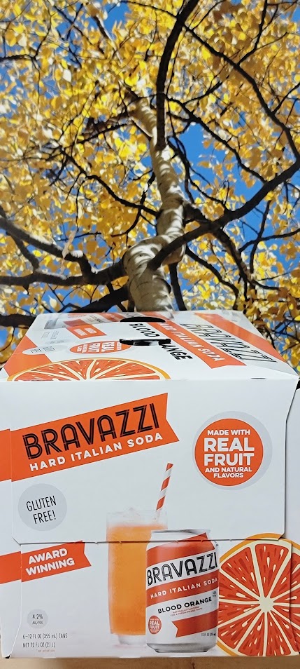 Bravazzi hard italian soda grapefruit