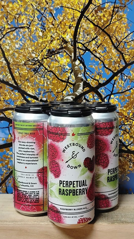 Westbound down perpetual raspberry blond ale