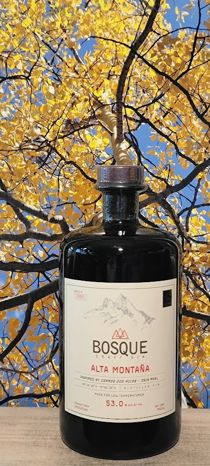 Bosque patagonian craft gin 'alta montana'