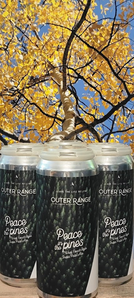 Outer range Peace in the pines west coast ipa
