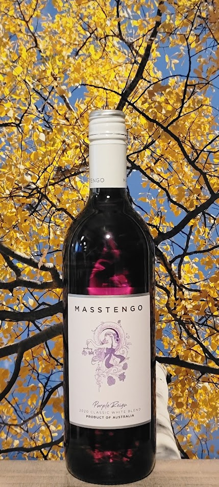 Masstengo purple reign classic white blend