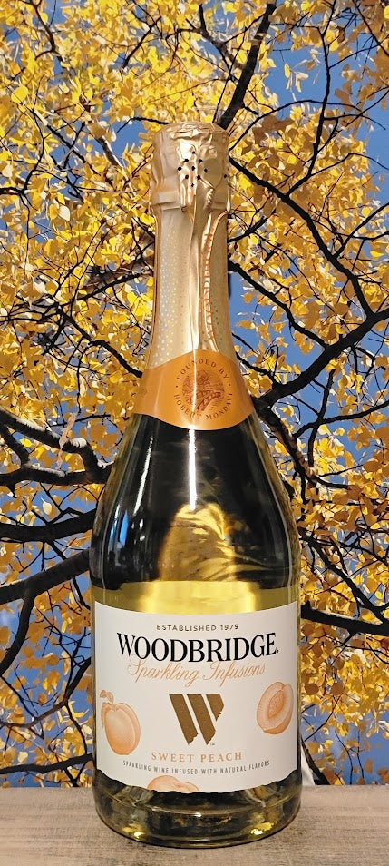 Woodbridge sparkling infusions sweet peach