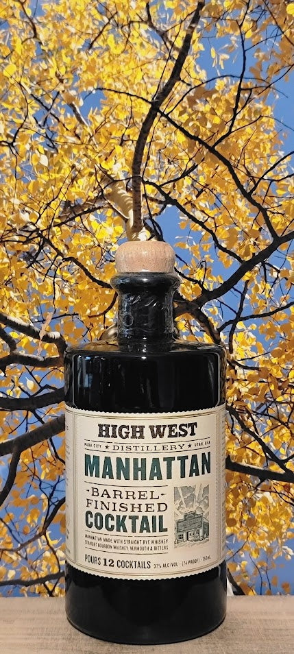 High west manhattan cocktail