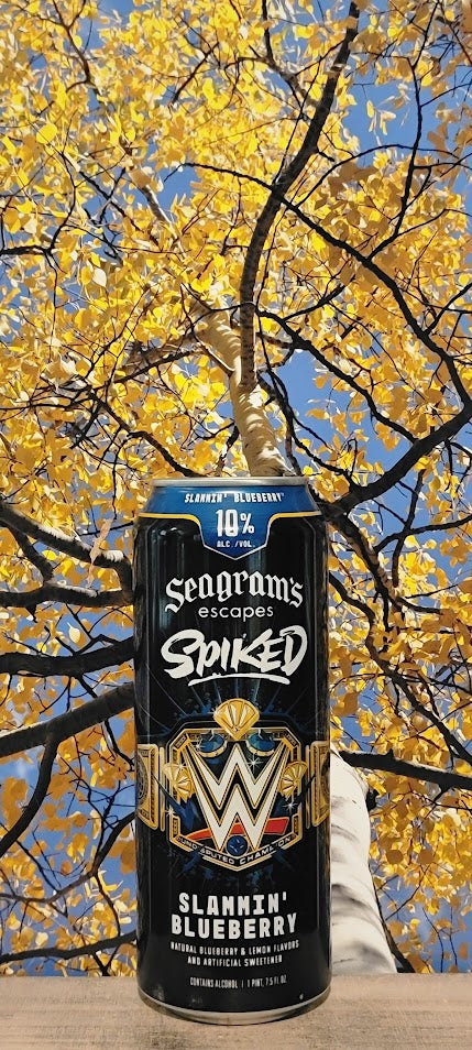 Seagram's spiked slammin blueberry
