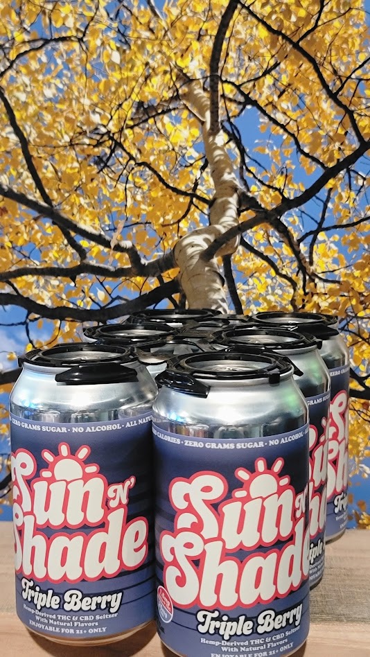 sun n shade triple berry thc seltzer