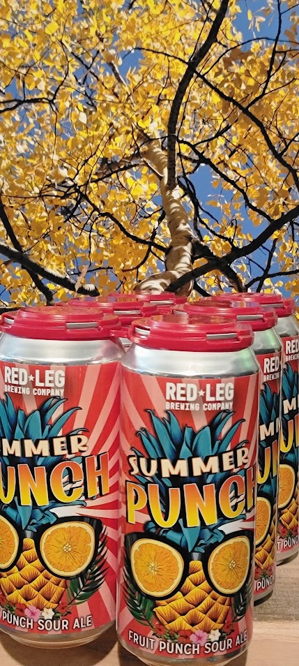 Red leg wrangler summer punch fruit punch sour