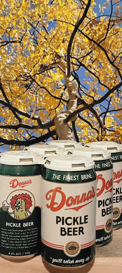 Donnas pickle beer