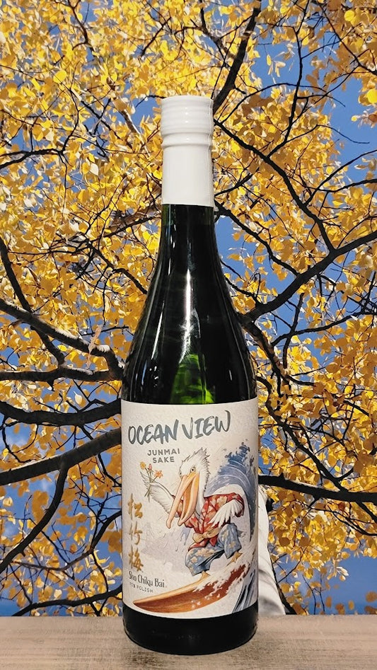 Sho chiku bai ocean view junmai sake