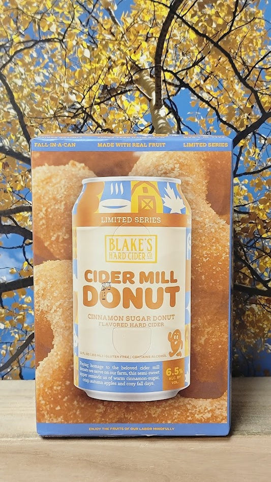 Blake's hard cider cider mill donut