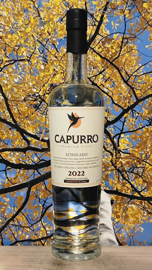 Capurro acholado pisco
