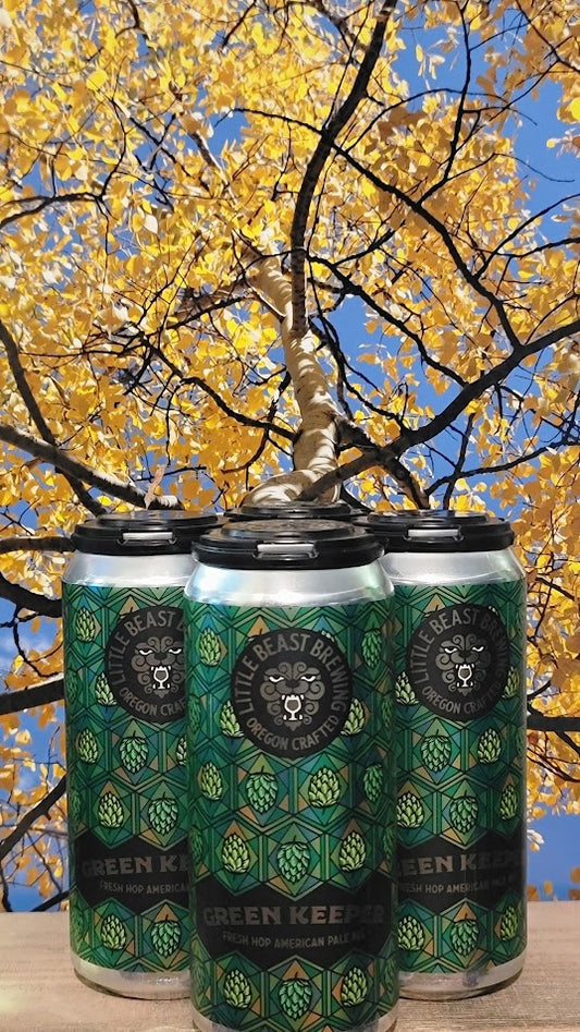 Little beast green keeper fresh hop american pale ale