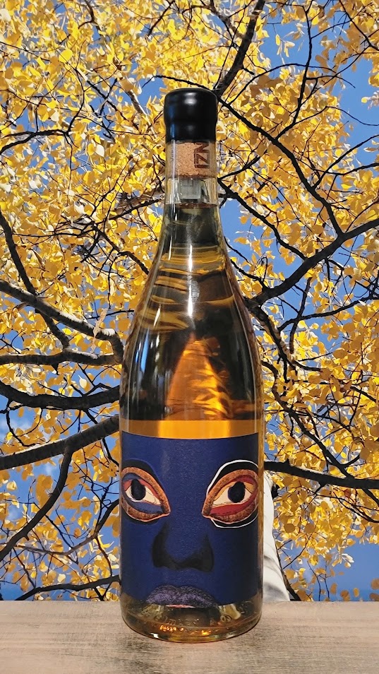 Lubanzi 'orange is' skin contact chenin blanc