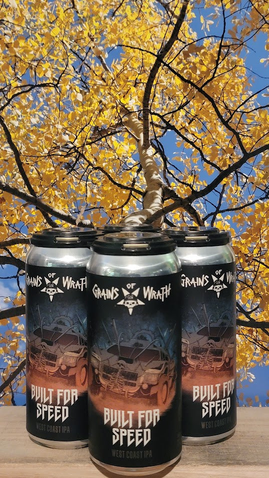 Grains of wrath built for speed west coast ipa