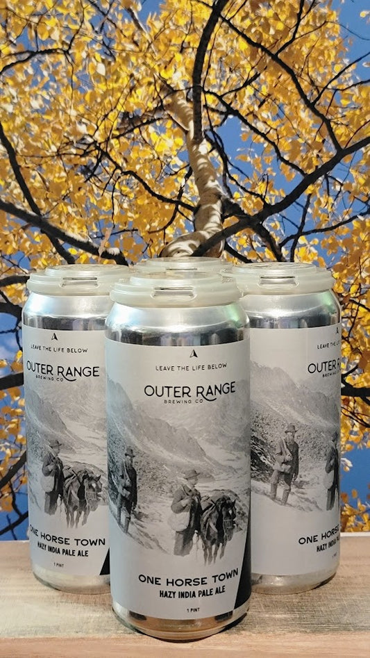 Outer range one horse town hazy ipa