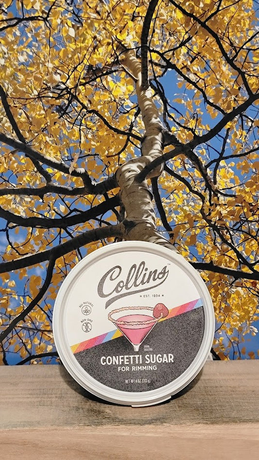 Collins confetti sugar rimmer