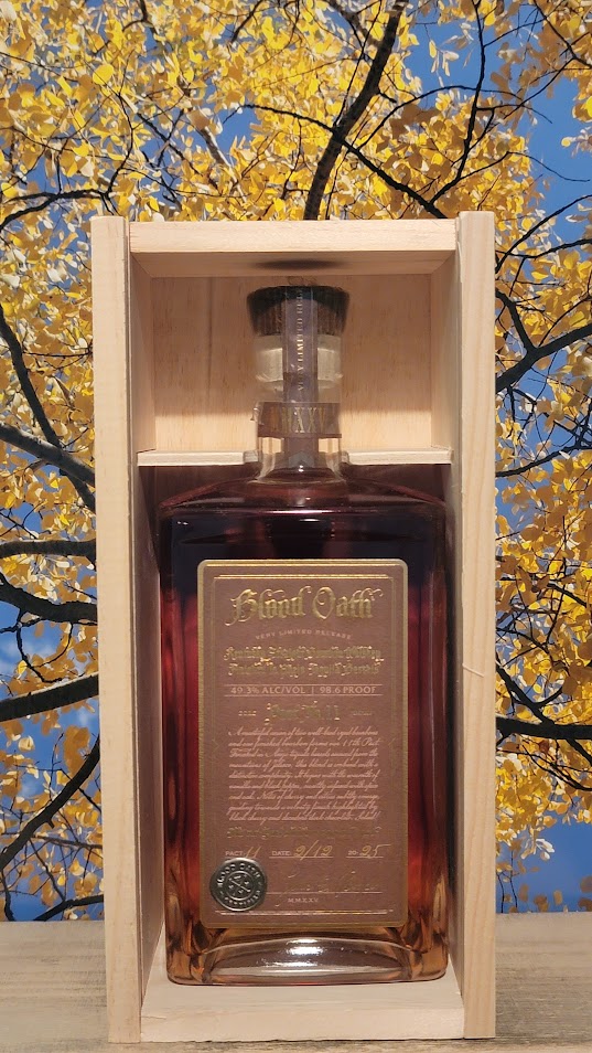 Blood oath no11 bbn whiskey