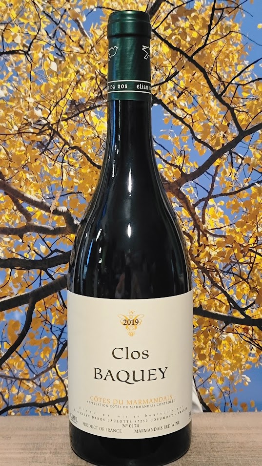 Elian  da ros cotes du marmandais clos baquey